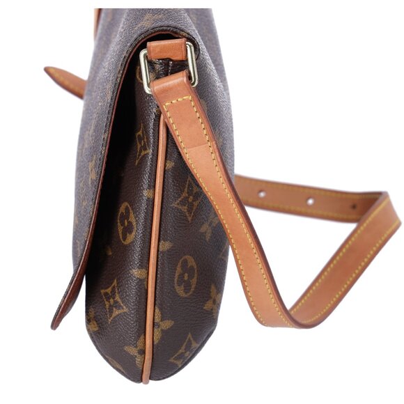 Louis Vuitton Brown Monogram Musette Tango Shoulder Bag Crossbody M51257 - Picture 6 of 12